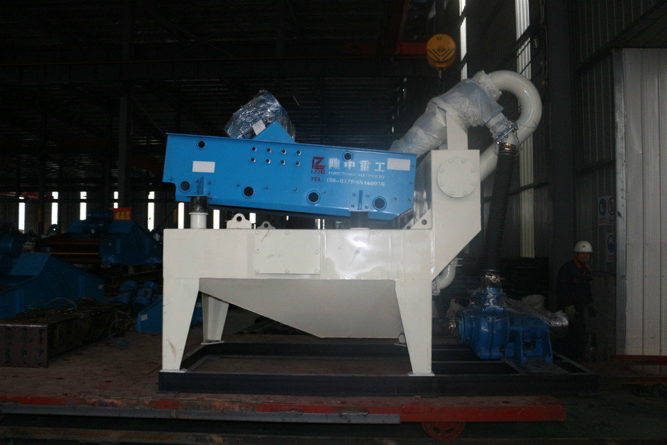 隆中細沙回收針對泥沙分離,為建筑提供高質量砂子