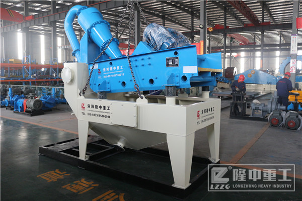 正確使用細沙回收機設備讓泥漿達到排放標準