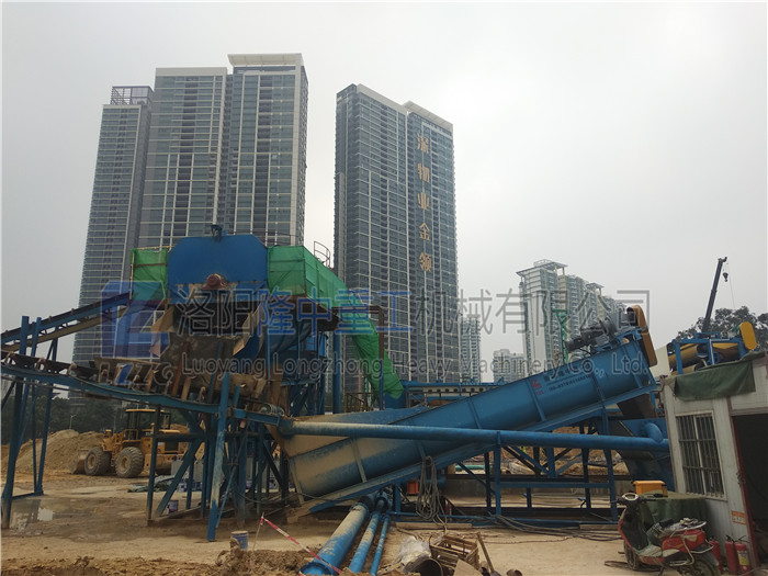 新型細沙回收機實現一體脫水回收作業,玩轉礦山采石場