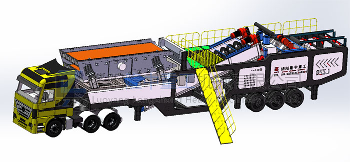 環保新型移動洗沙機,帶來全新體驗